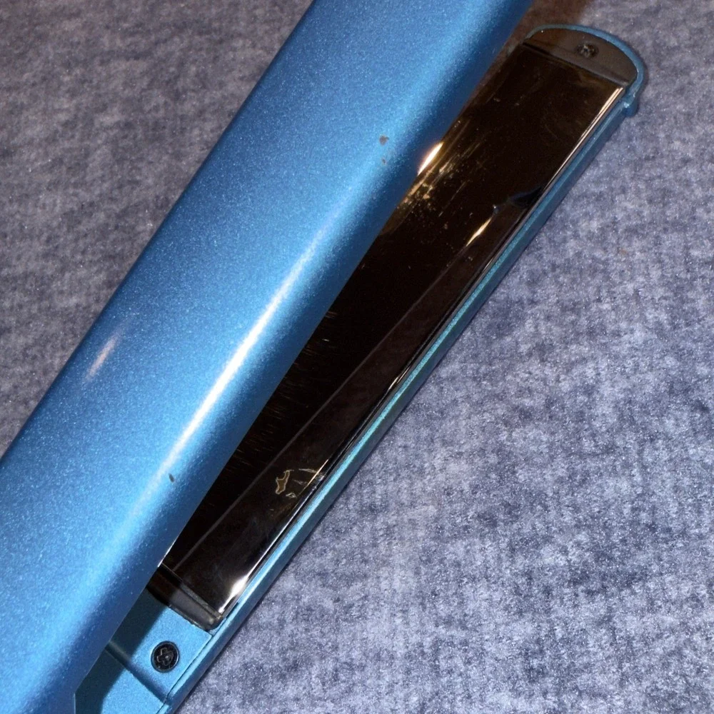 BaBylissPRO Nano Titanium Hair Straightener Flat Iron Blue Professional Styling